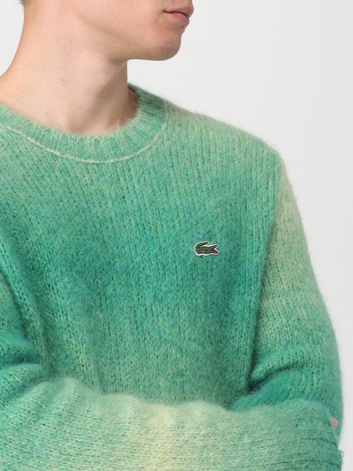 LACOSTE SWEATER: Sweater men Lacoste, Green - Img 3
