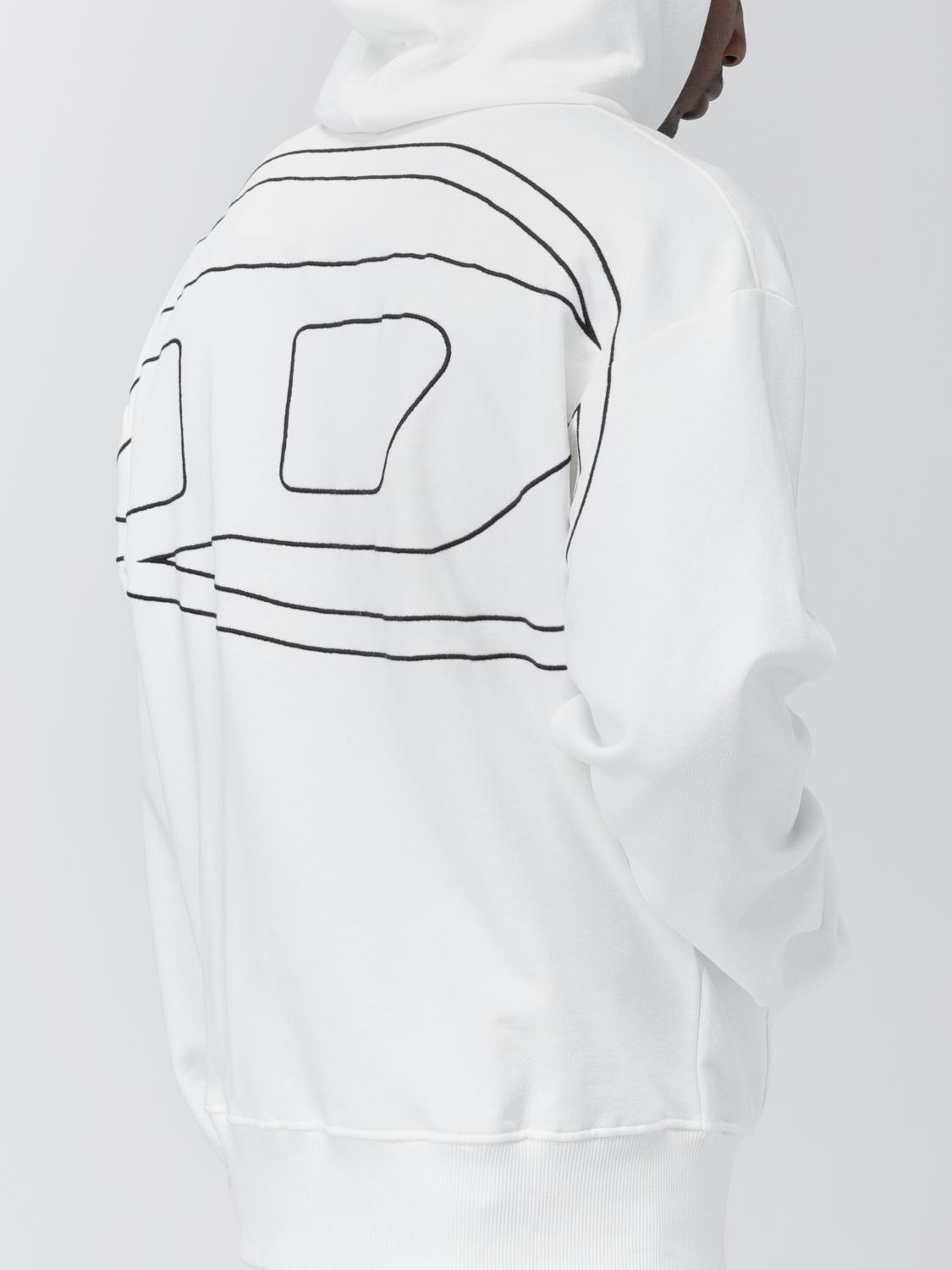DIESEL SWEATSHIRT: Sweatshirt herren Diesel, Weiß - Img 4