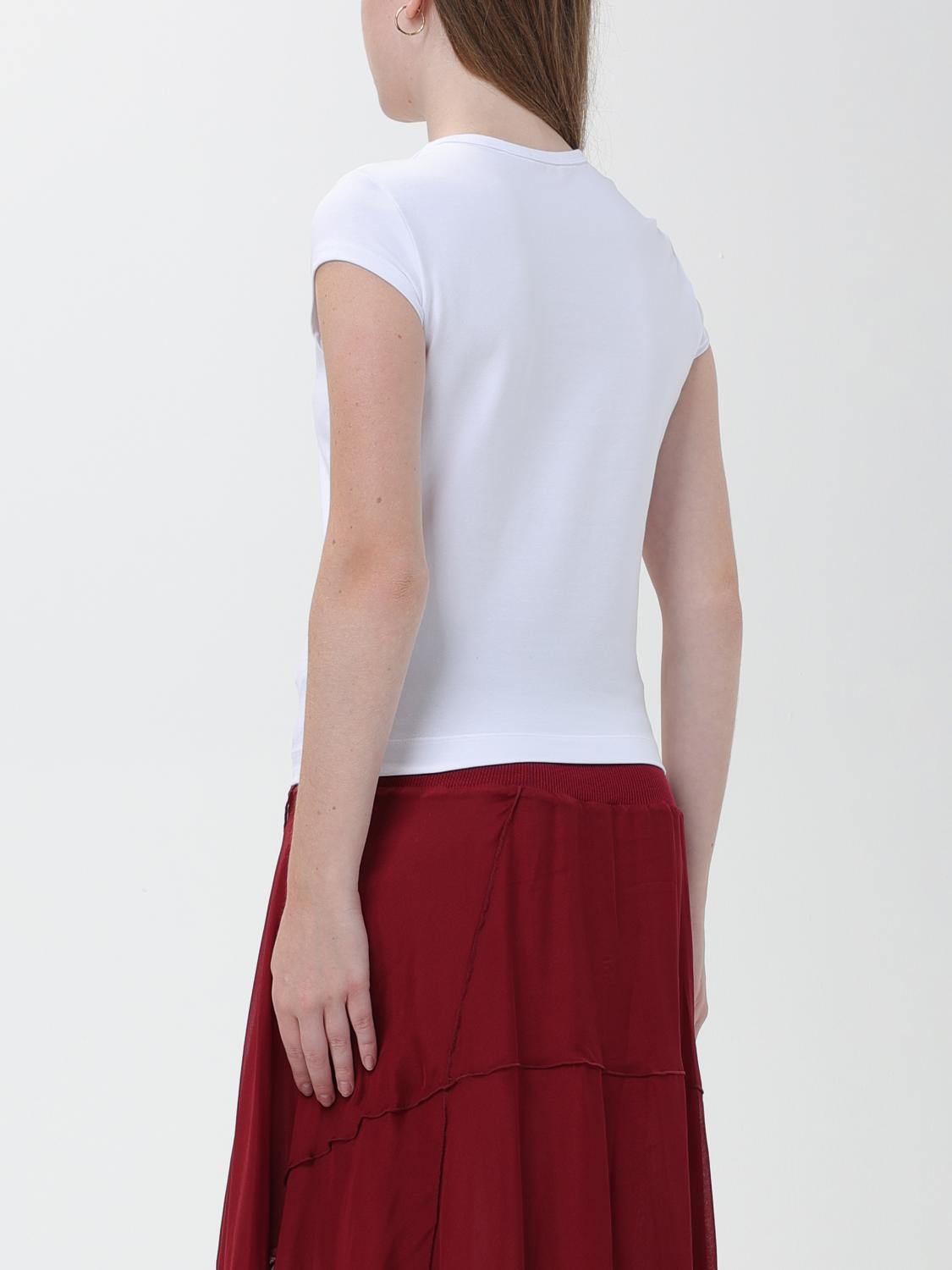 DIESEL CAMISETA: Camiseta mujer Diesel, Blanco - Img 3