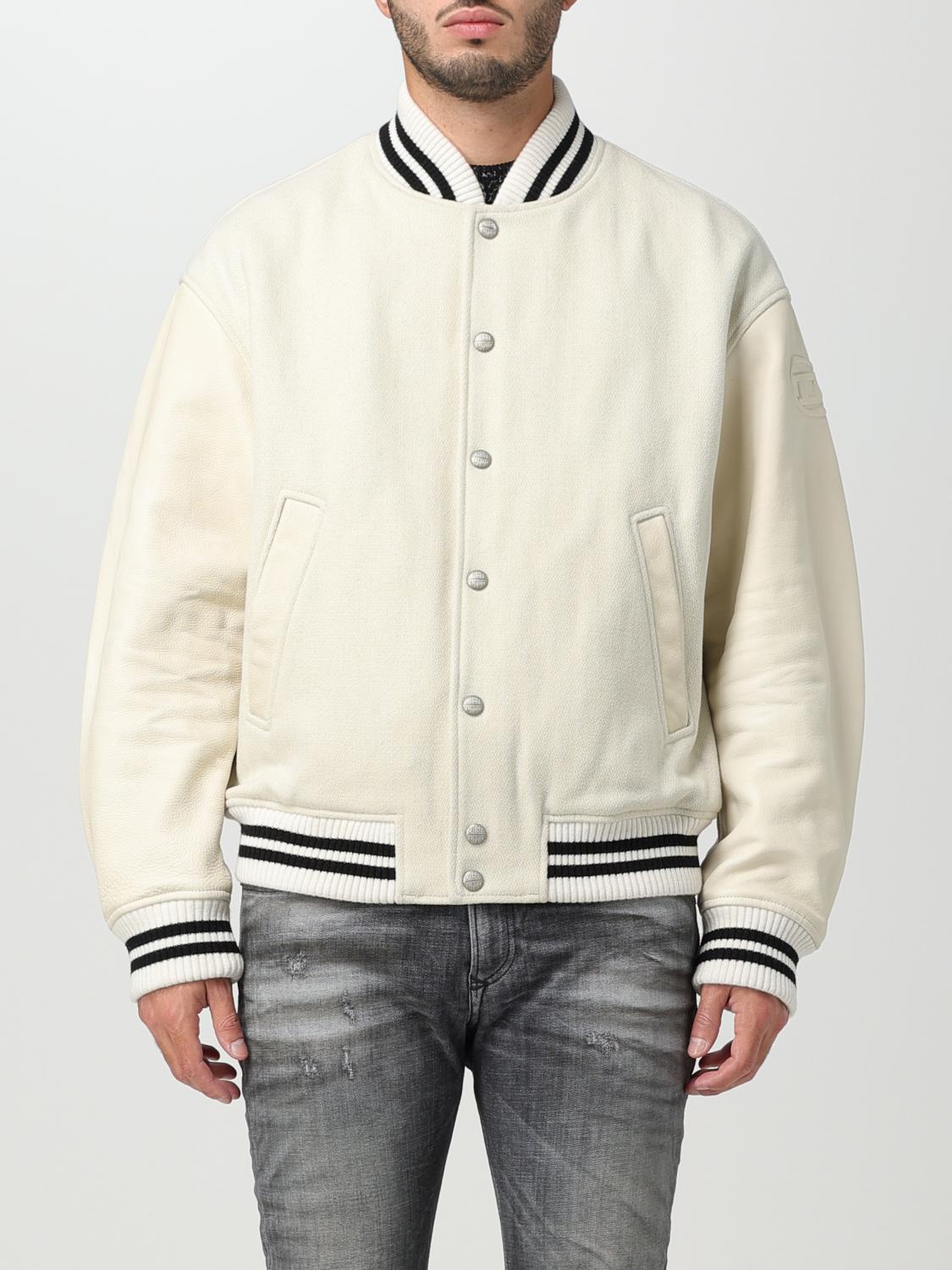 DIESEL JACKET: Jacket men Diesel, Ivory - Img 1