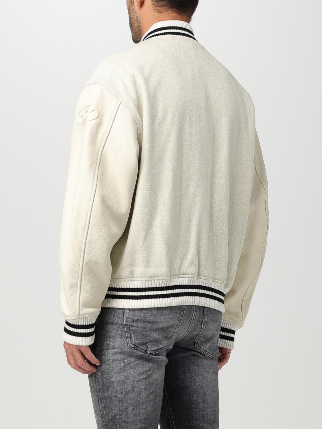 DIESEL JACKET: Jacket men Diesel, Ivory - Img 3