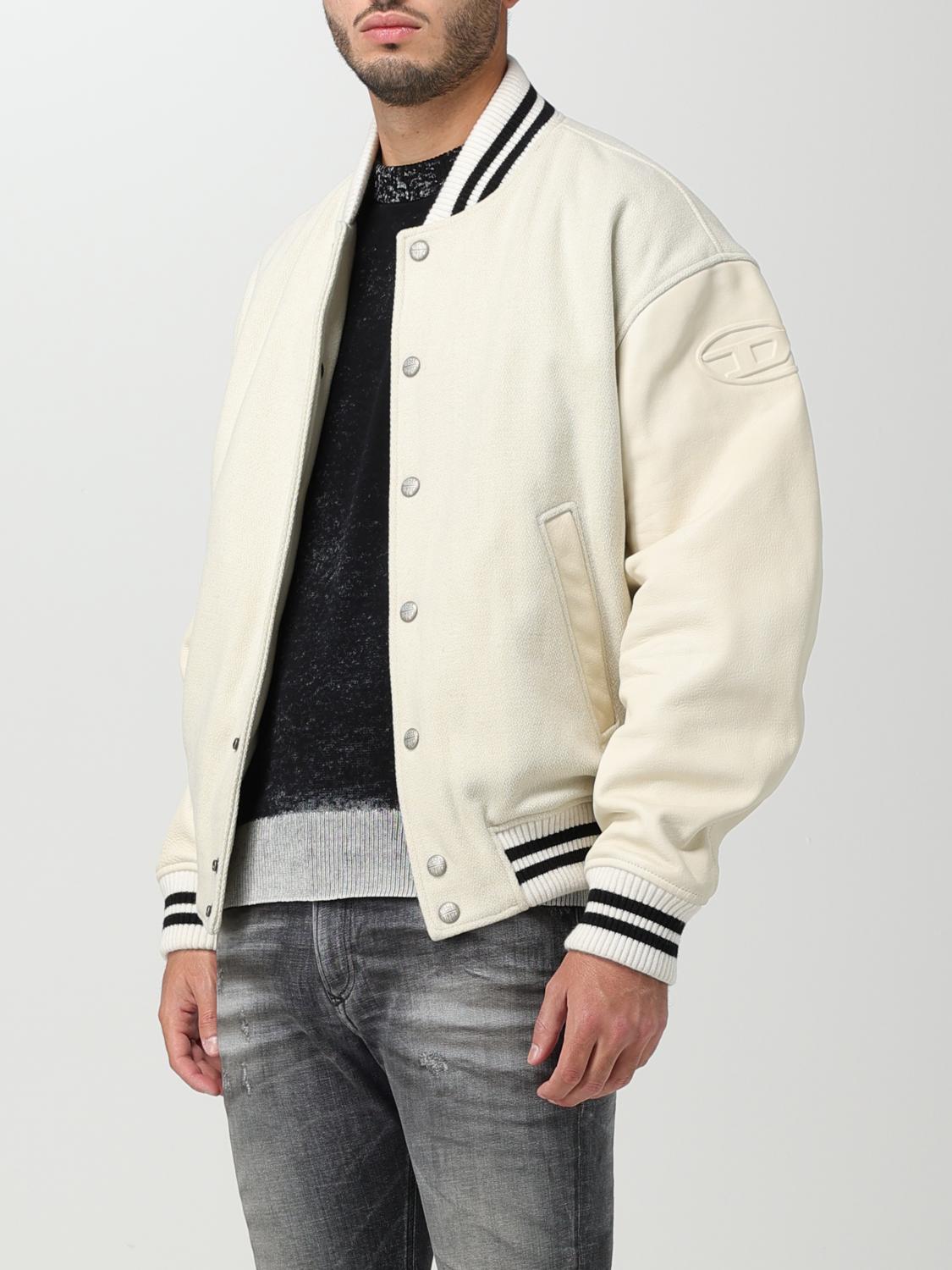 DIESEL JACKET: Jacket men Diesel, Ivory - Img 4