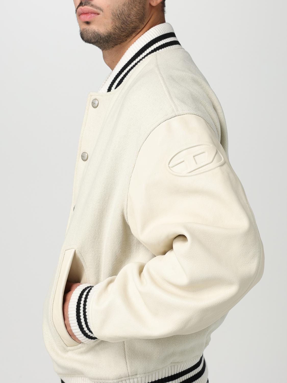 DIESEL JACKET: Jacket men Diesel, Ivory - Img 5