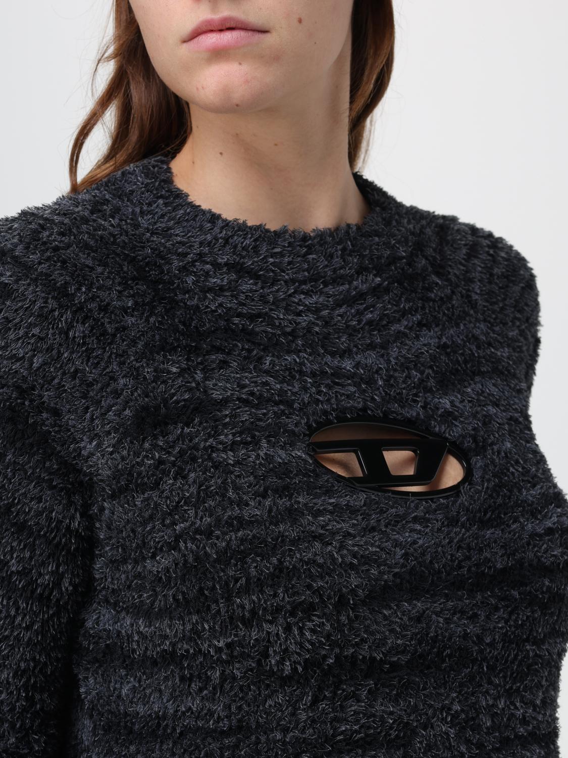 DIESEL SWEATER: Sweater woman Diesel, Black - Img 4