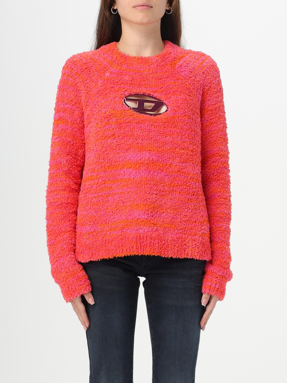DIESEL SWEATER: Sweater woman Diesel, Red - Img 1