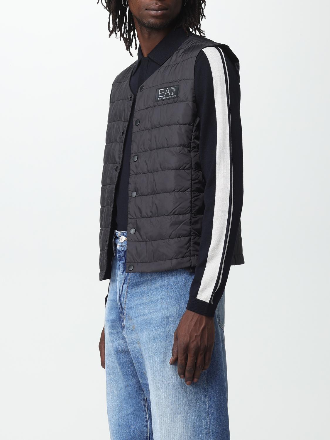 EA7: Jacket men - Black | Ea7 jacket 6RPQ20PN5ZZ online at GIGLIO.COM