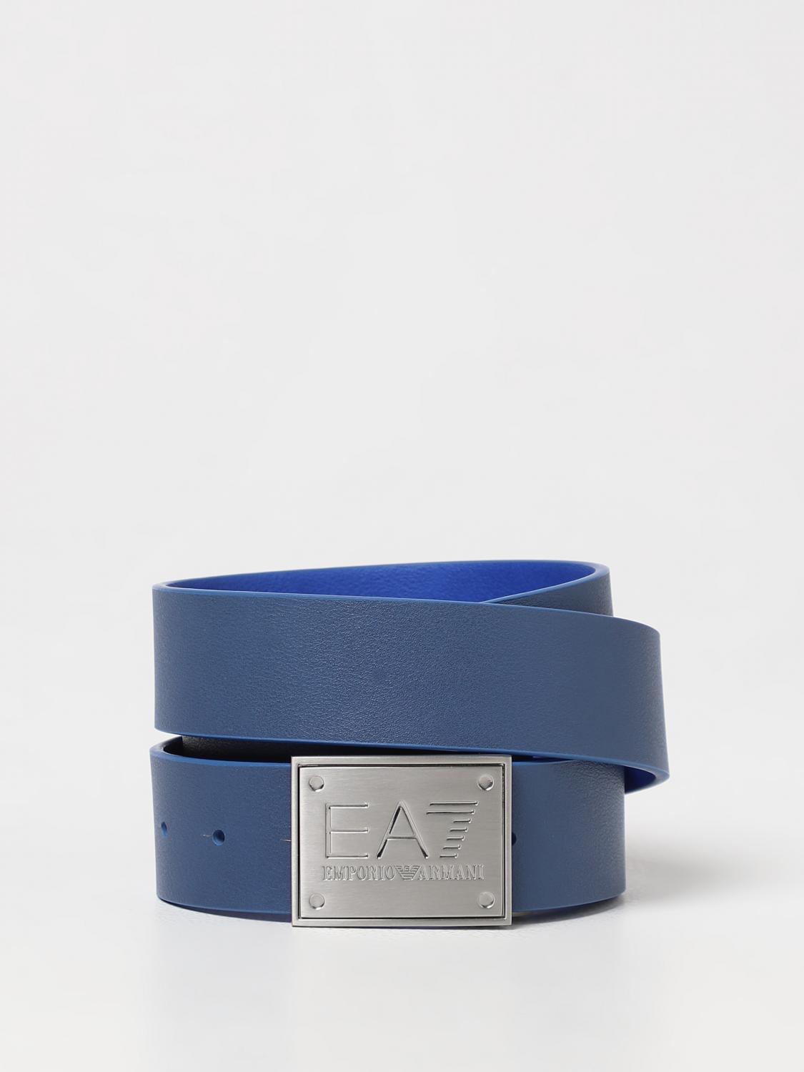EA7 BELT: Belt men Ea7, Blue - Img 2