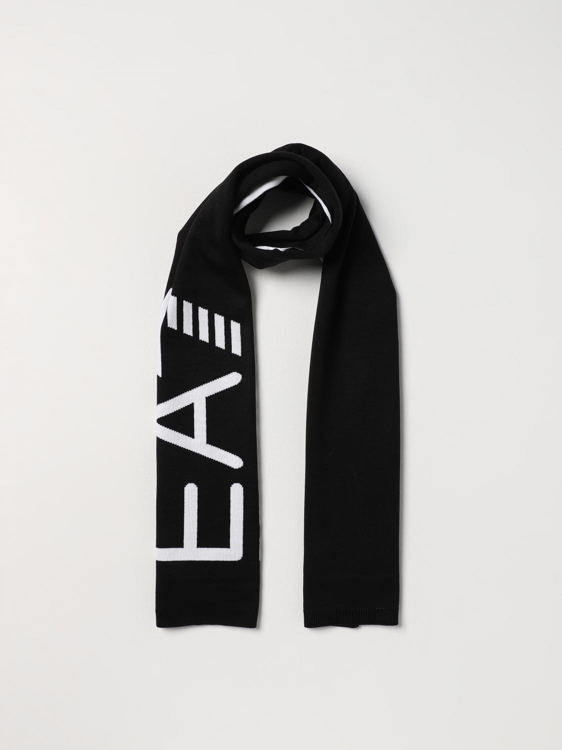 EA7 SCIARPA: Sciarpa EA7 in tessuto sintetico, Nero - Img 2