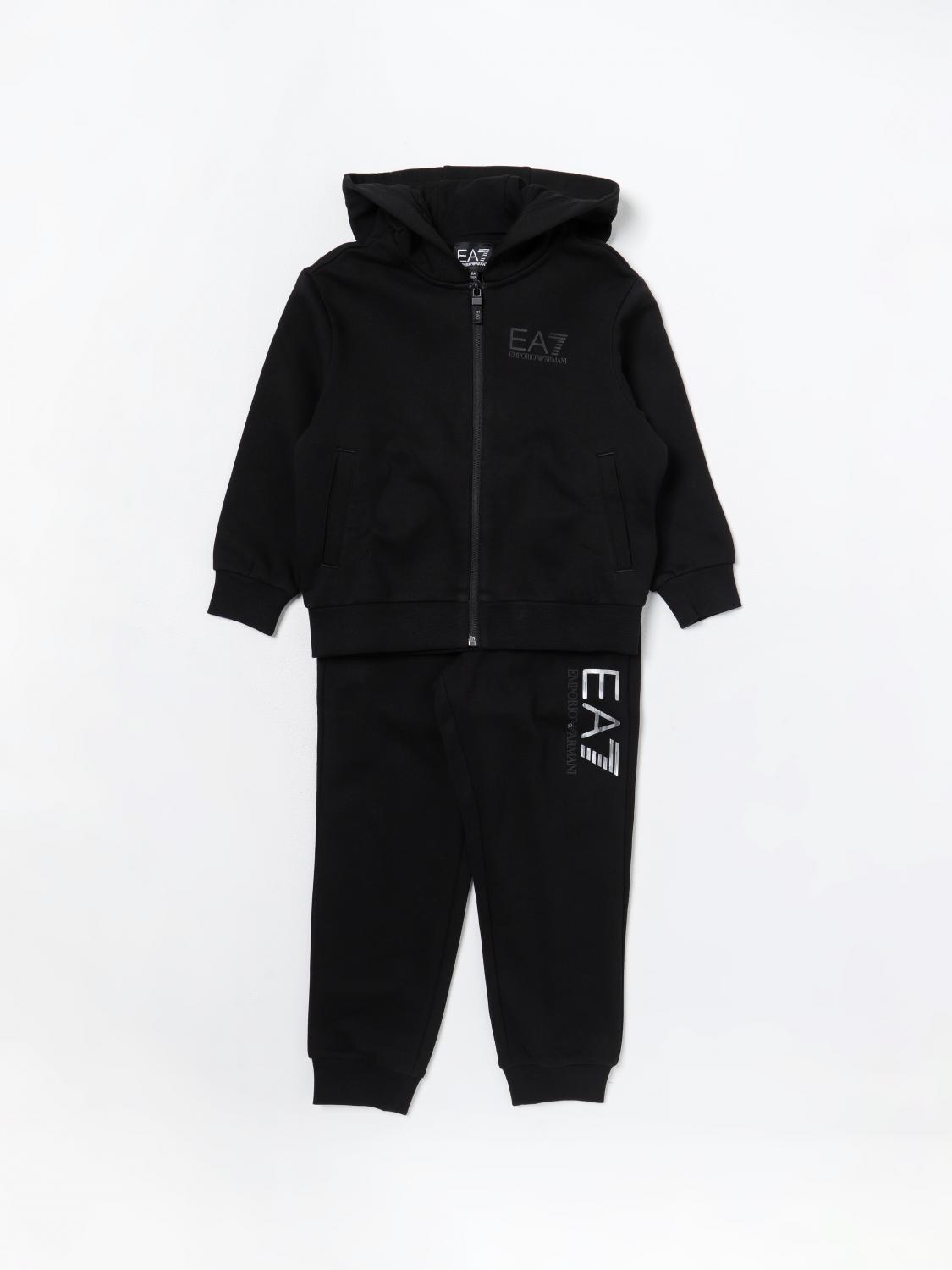 EA7: Tracksuit kids Black Ea7 clothing set 6RBV56BJEXZ online