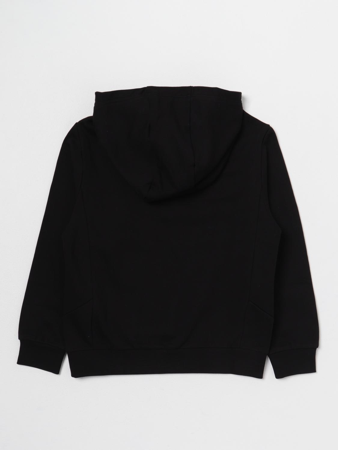 EA7 JERSEY: Jersey niños Ea7, Negro - Img 2