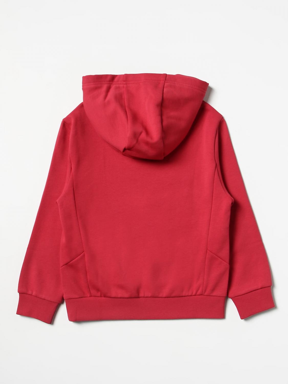 EA7 JERSEY: Jersey niños Ea7, Rojo - Img 2