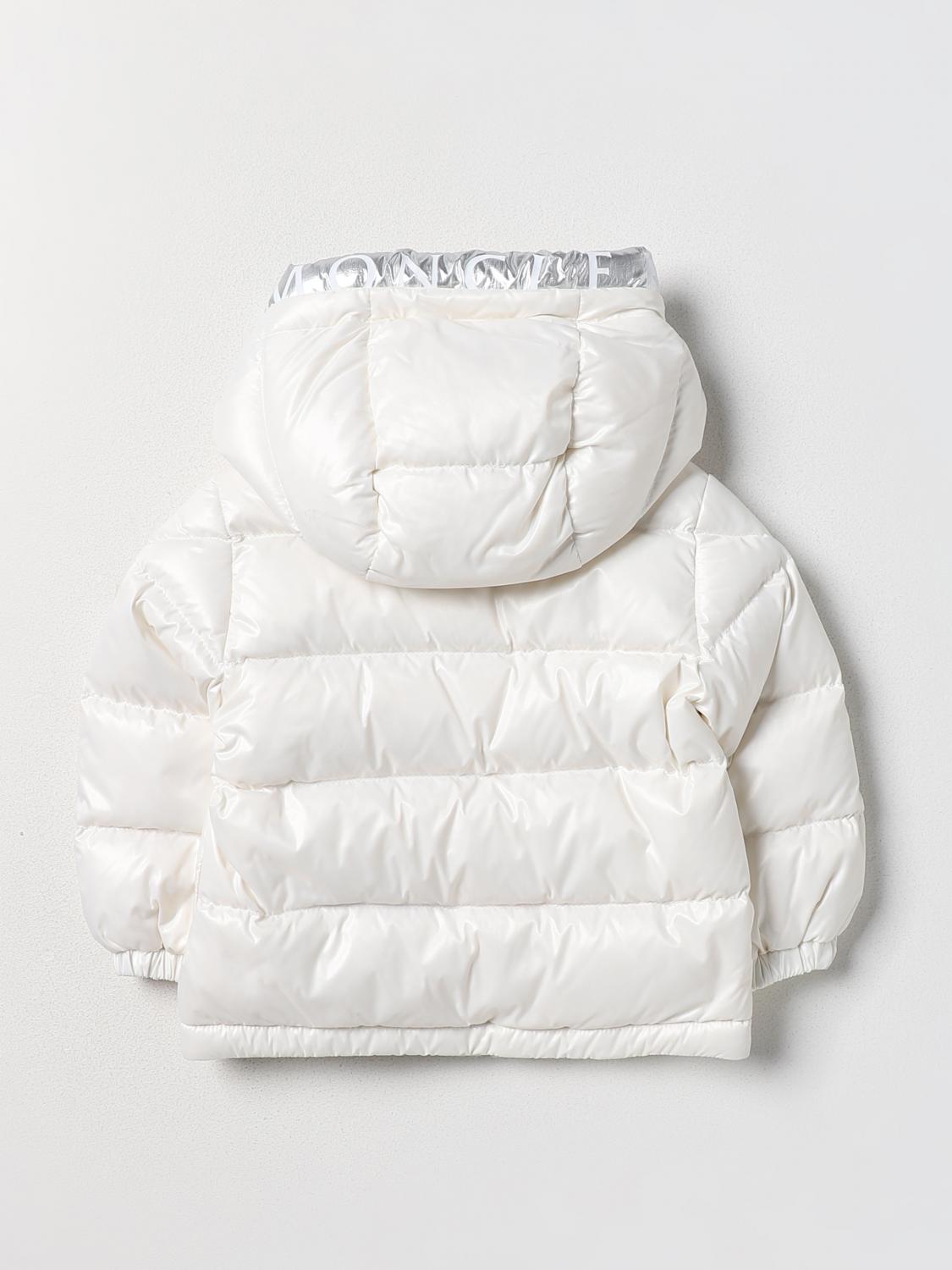 MONCLER CHAQUETA: Chaqueta niños Moncler, Blanco - Img 2
