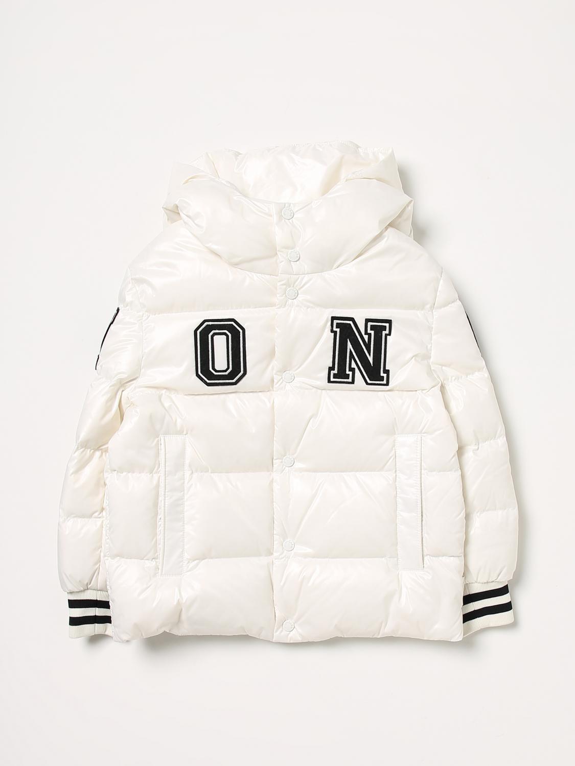 MONCLER CHAQUETA: Chaqueta niños Moncler, Blanco - Img 1