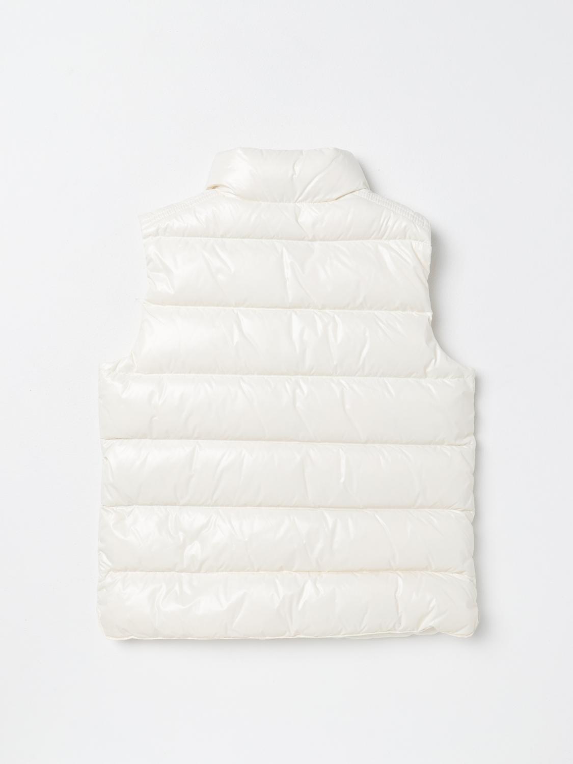 MONCLER WAISTCOAT: Jacket kids Moncler, Yellow Cream - Img 2