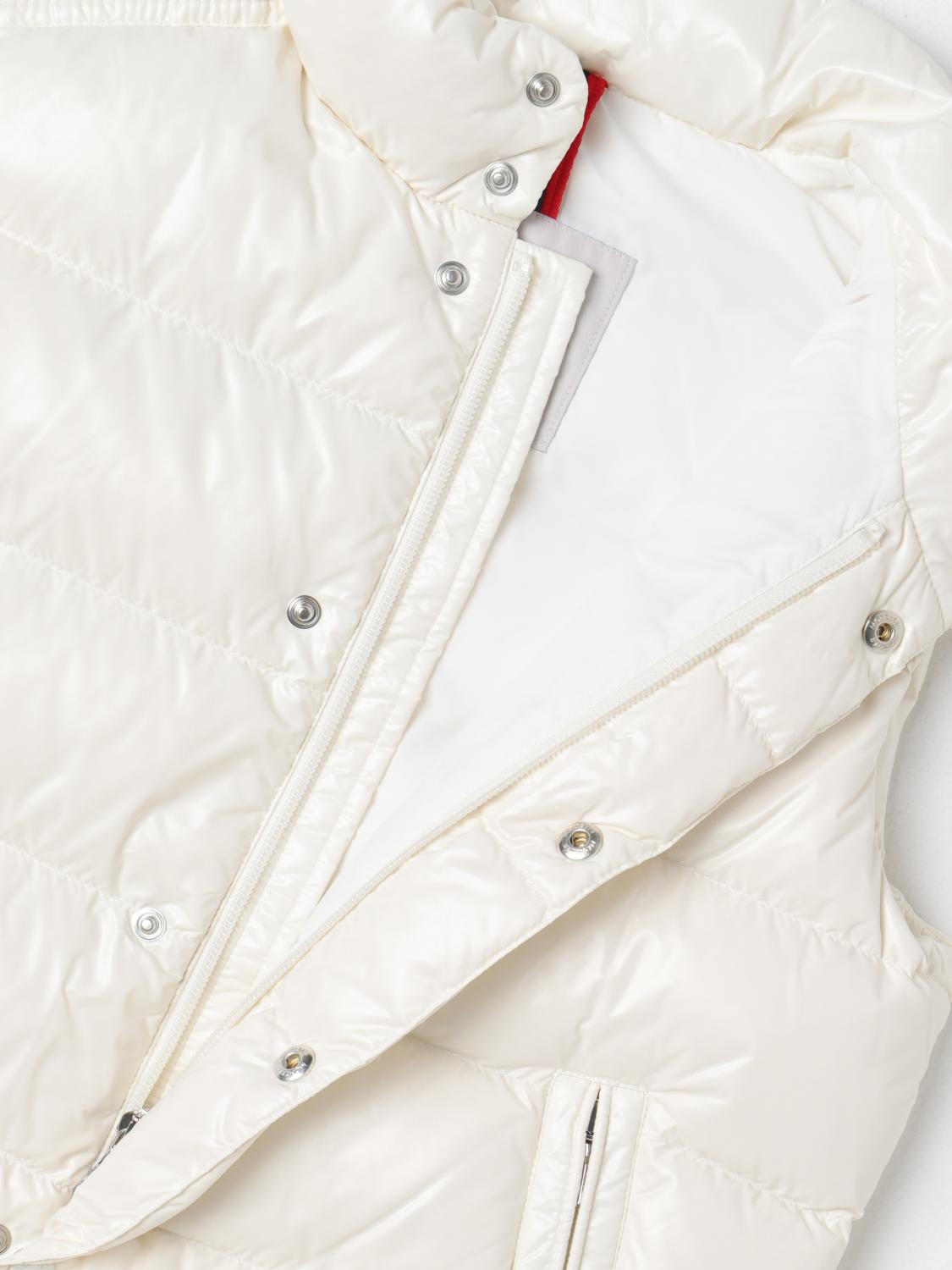 MONCLER WAISTCOAT: Jacket kids Moncler, Yellow Cream - Img 3