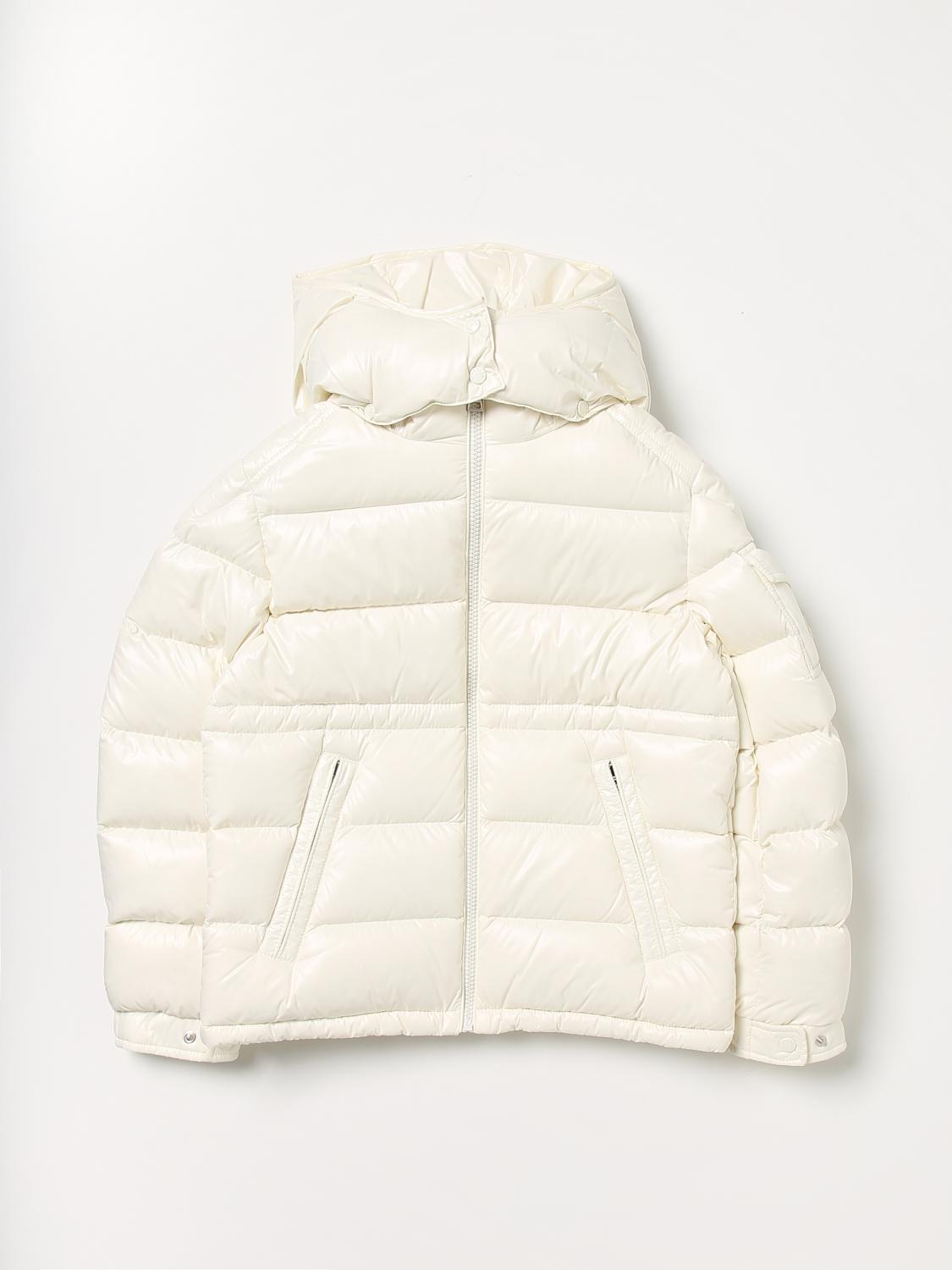MONCLER JACKET: Moncler jacket in nylon, White - Img 1