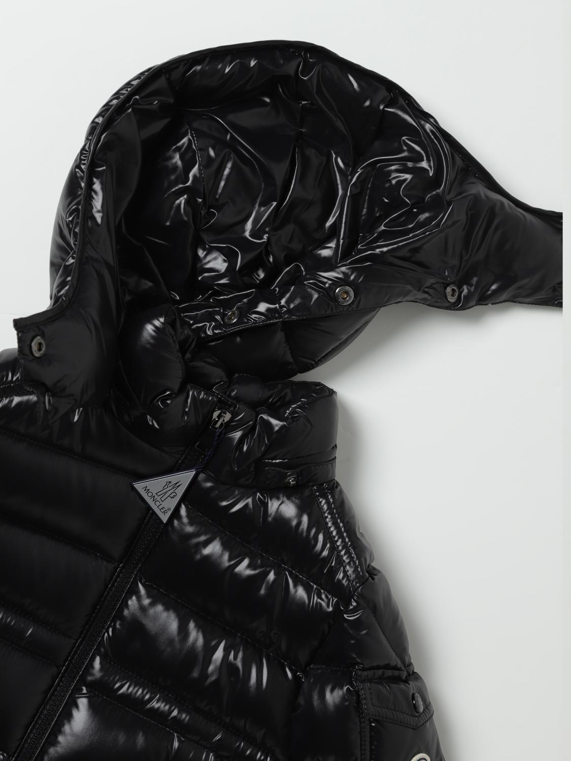 MONCLER JACKE: Jacke kinder Moncler, Schwarz - Img 3