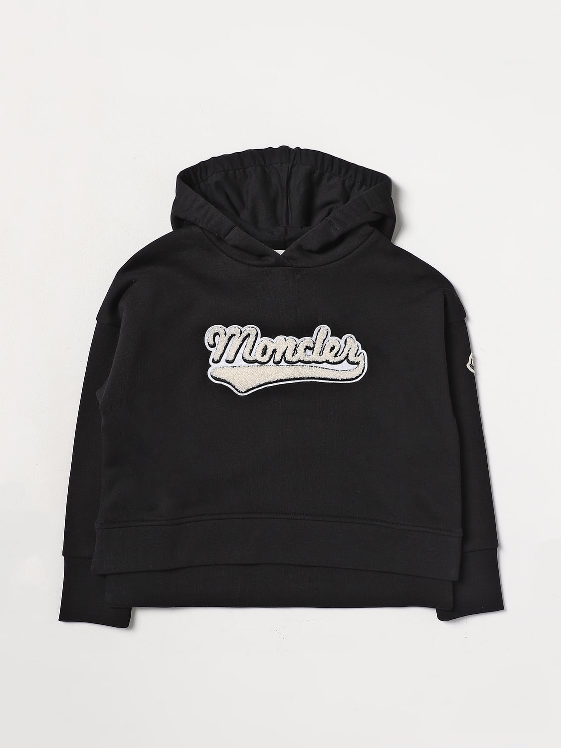 MONCLER PULLOVER: Pullover kinder Moncler, Schwarz - Img 1