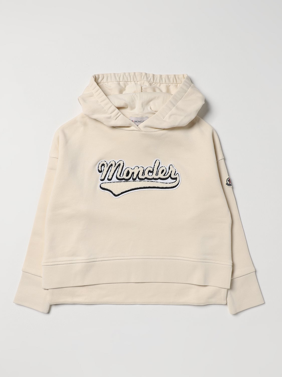 MONCLER PULLOVER: Pullover kinder Moncler, Beige - Img 1