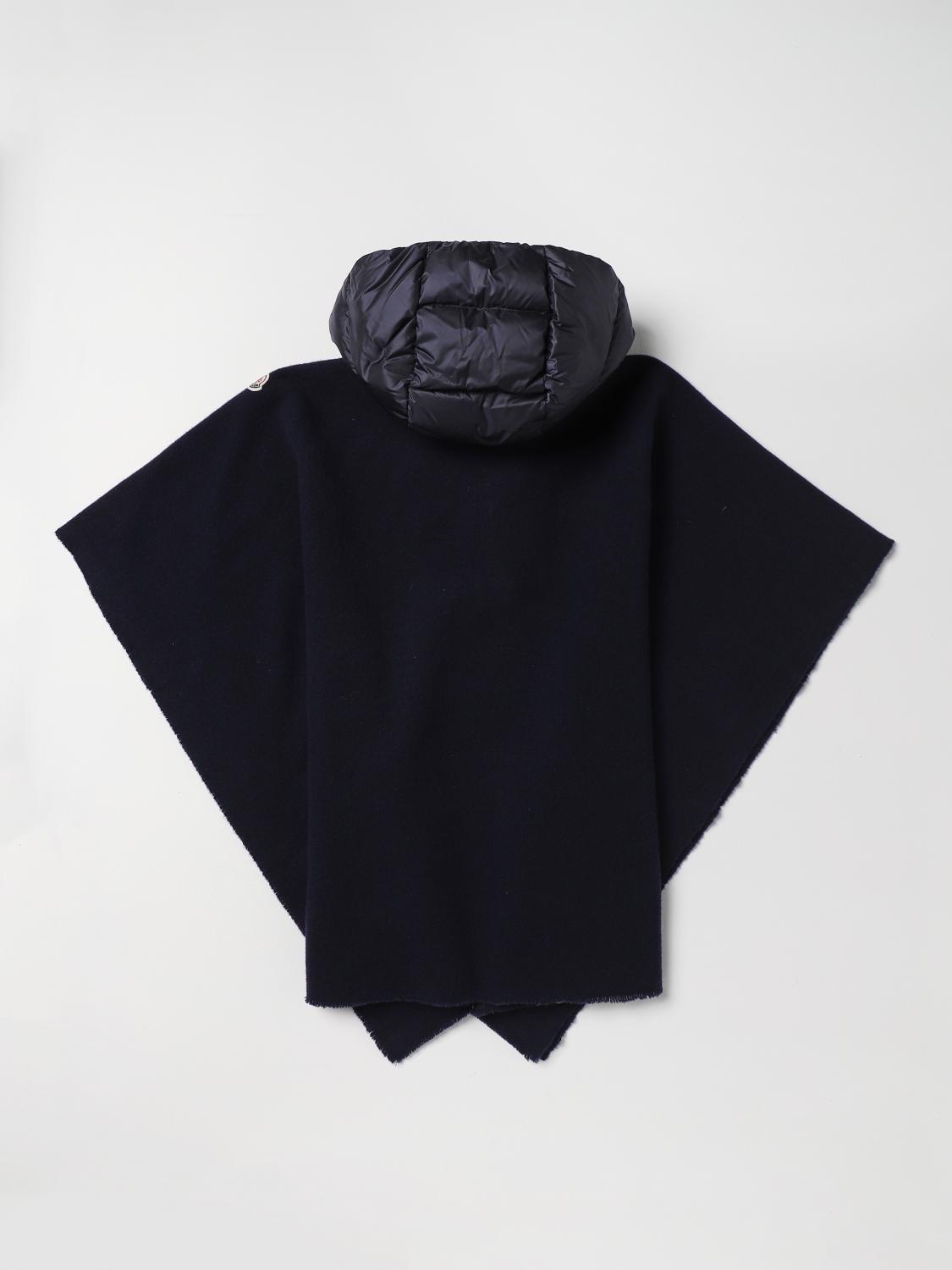 MONCLER CAPA: Capa niños Moncler, Azul Oscuro - Img 2
