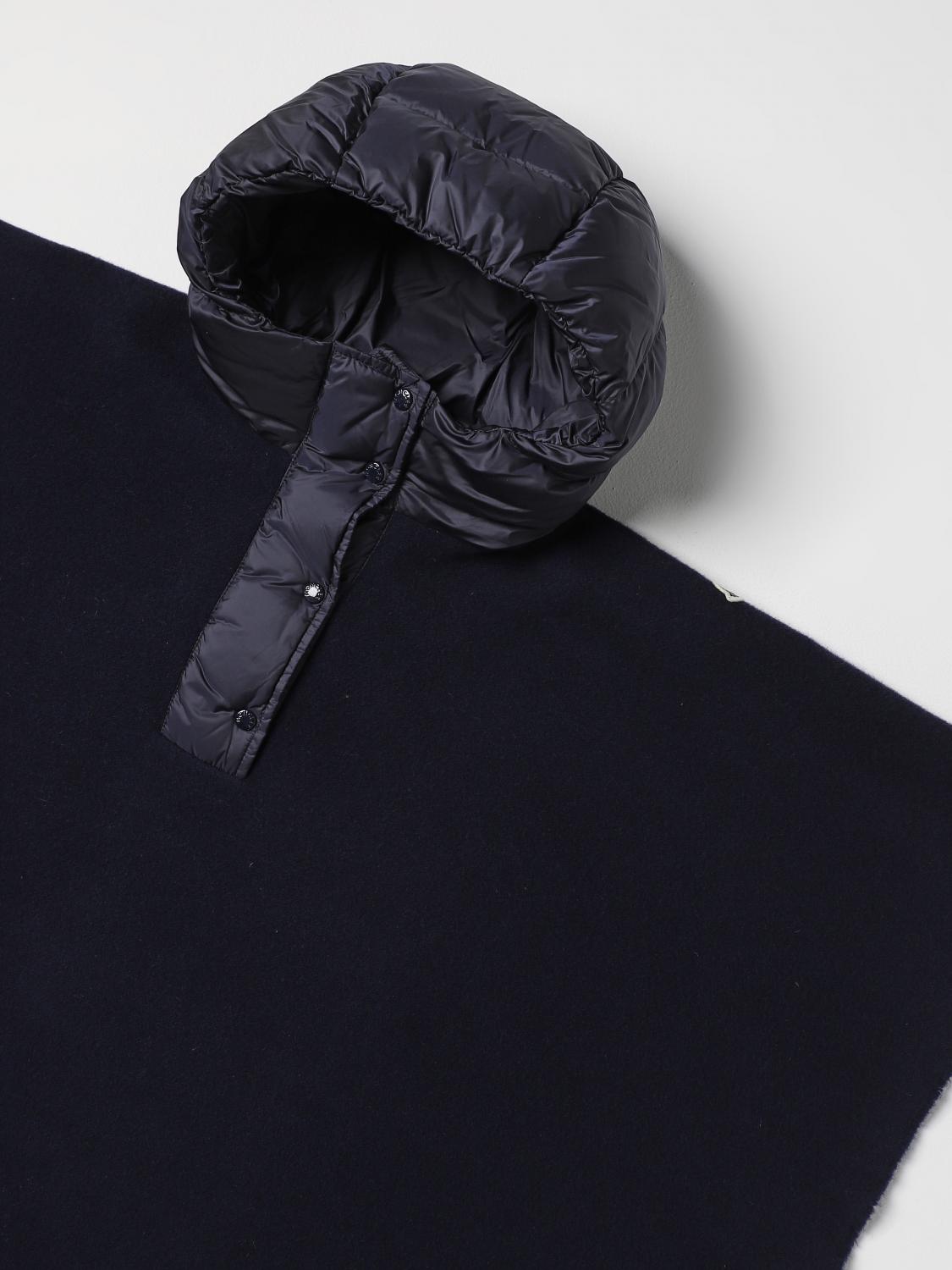 MONCLER CAPA: Capa niños Moncler, Azul Oscuro - Img 3