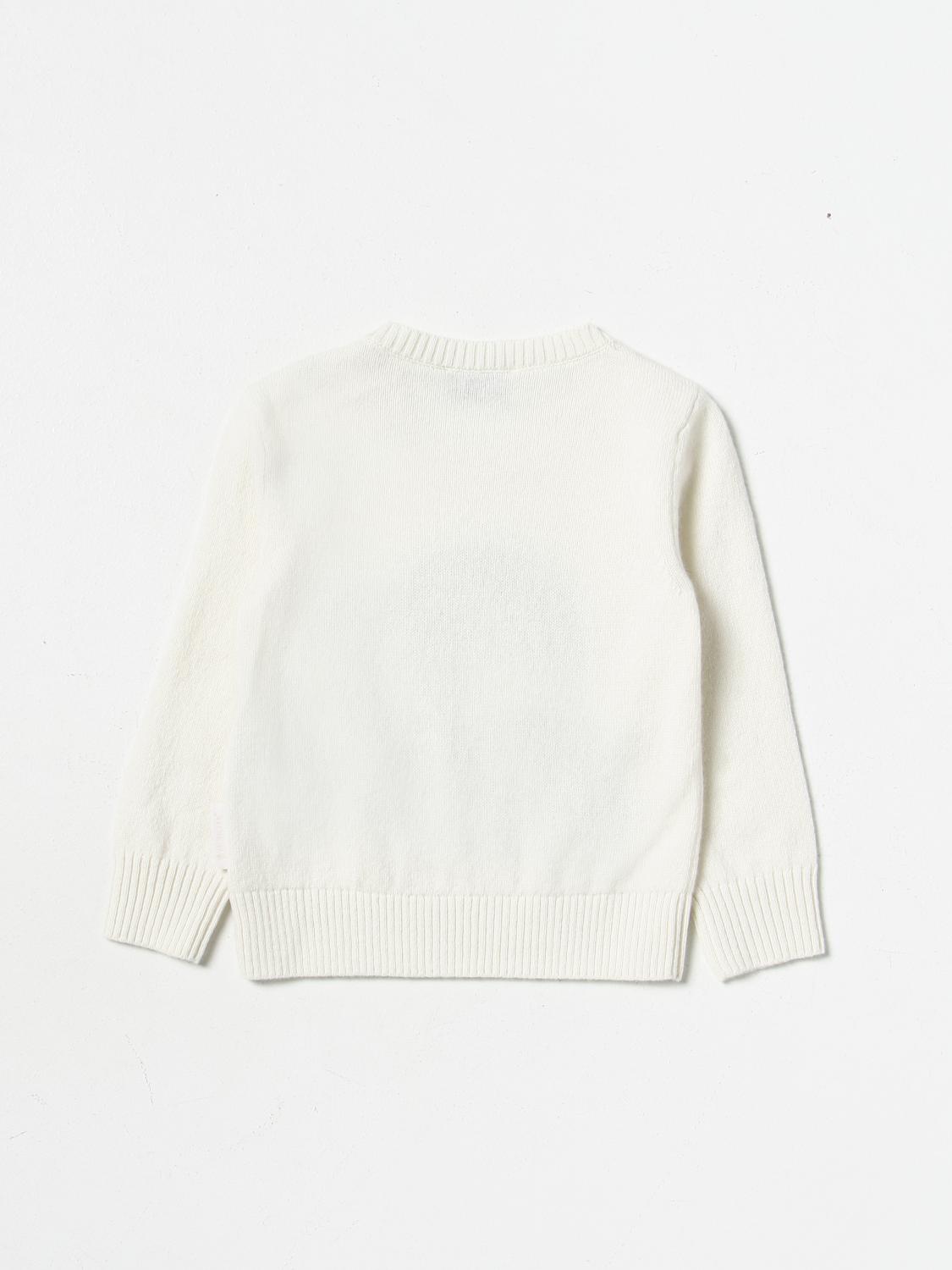 MONCLER PULL: Pull enfant Moncler, Blanc - Img 2