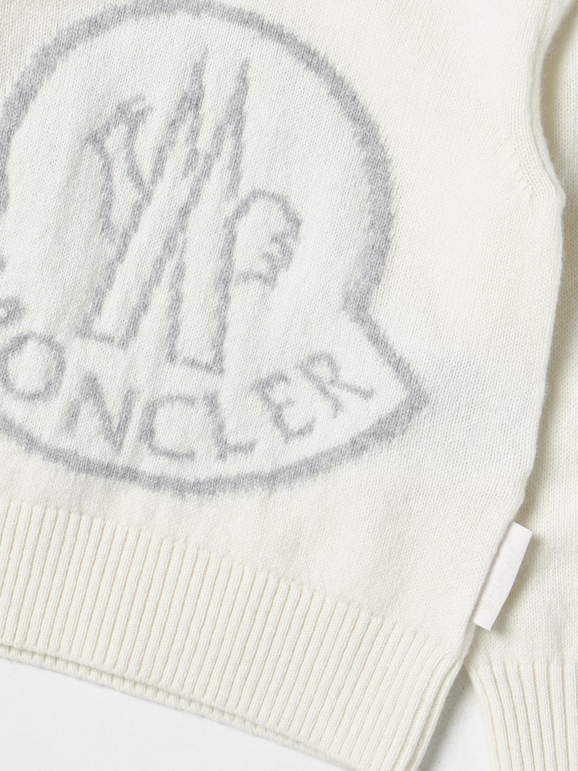 MONCLER PULL: Pull enfant Moncler, Blanc - Img 3