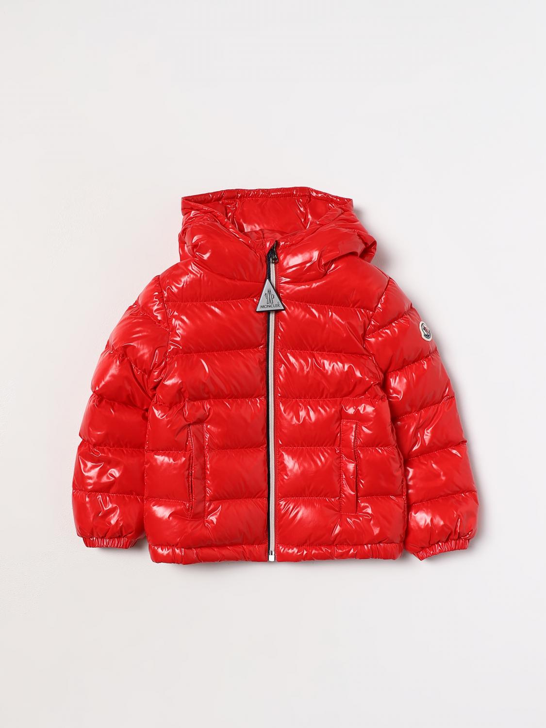 MONCLER 재킷: 재킷 남아 Moncler, 레드 - Img 1