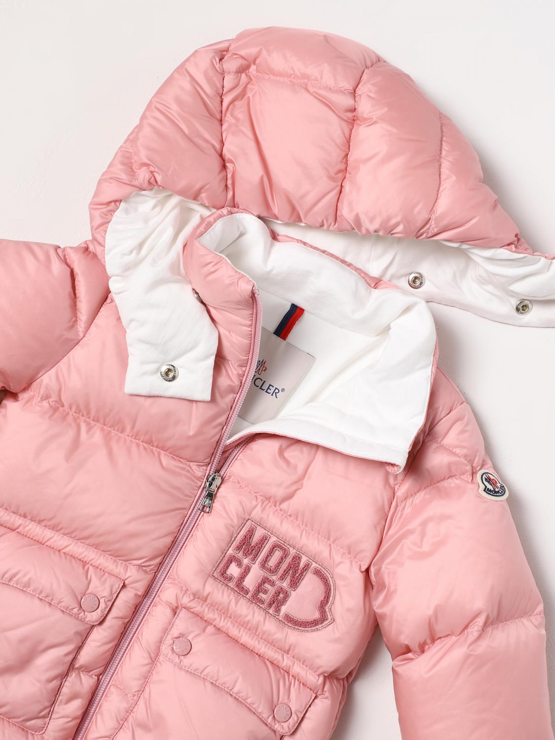MONCLER JACKET: Jacket kids Moncler, Pink - Img 3