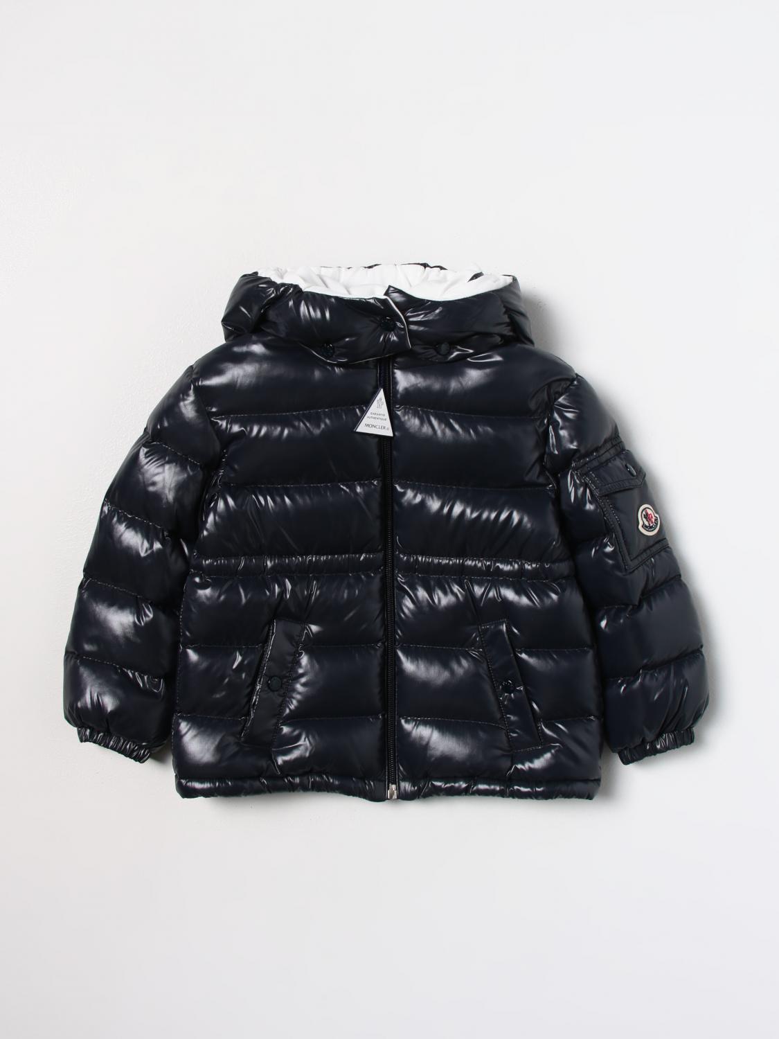 MONCLER JACKET: Moncler jacket in nylon, Blue - Img 1