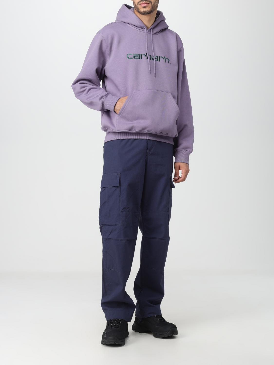 CARHARTT WIP SWEATSHIRT: Sweatshirt men Carhartt Wip, Violet - Img 2