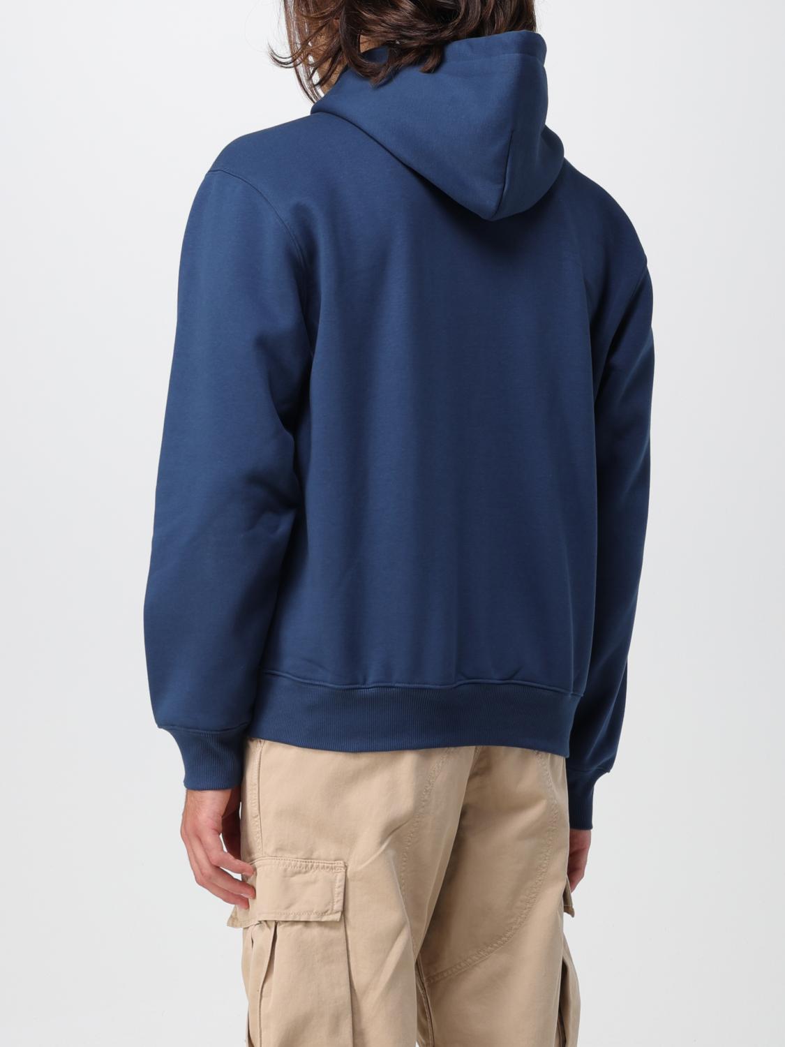 CARHARTT WIP SUDADERA: Sudadera hombre Carhartt Wip, Petróleo Azul - Img 2