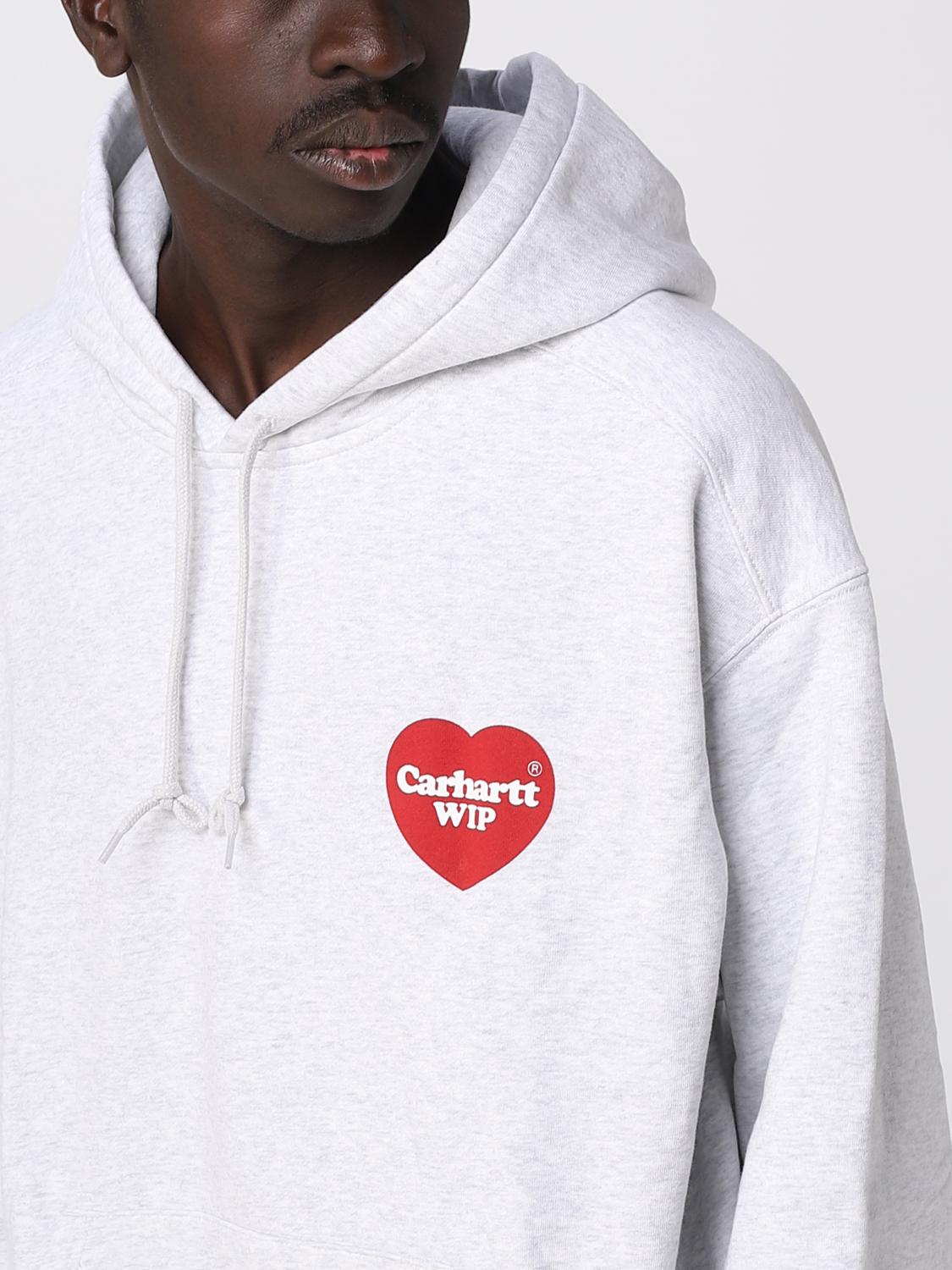 CARHARTT WIP SUDADERA: Sudadera hombre Carhartt Wip, Gris - Img 4