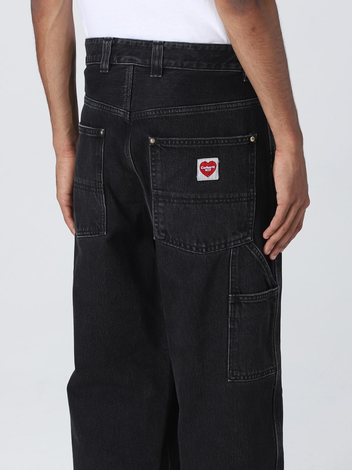 CARHARTT WIP JEANS: Jeans men Carhartt Wip, Black - Img 4