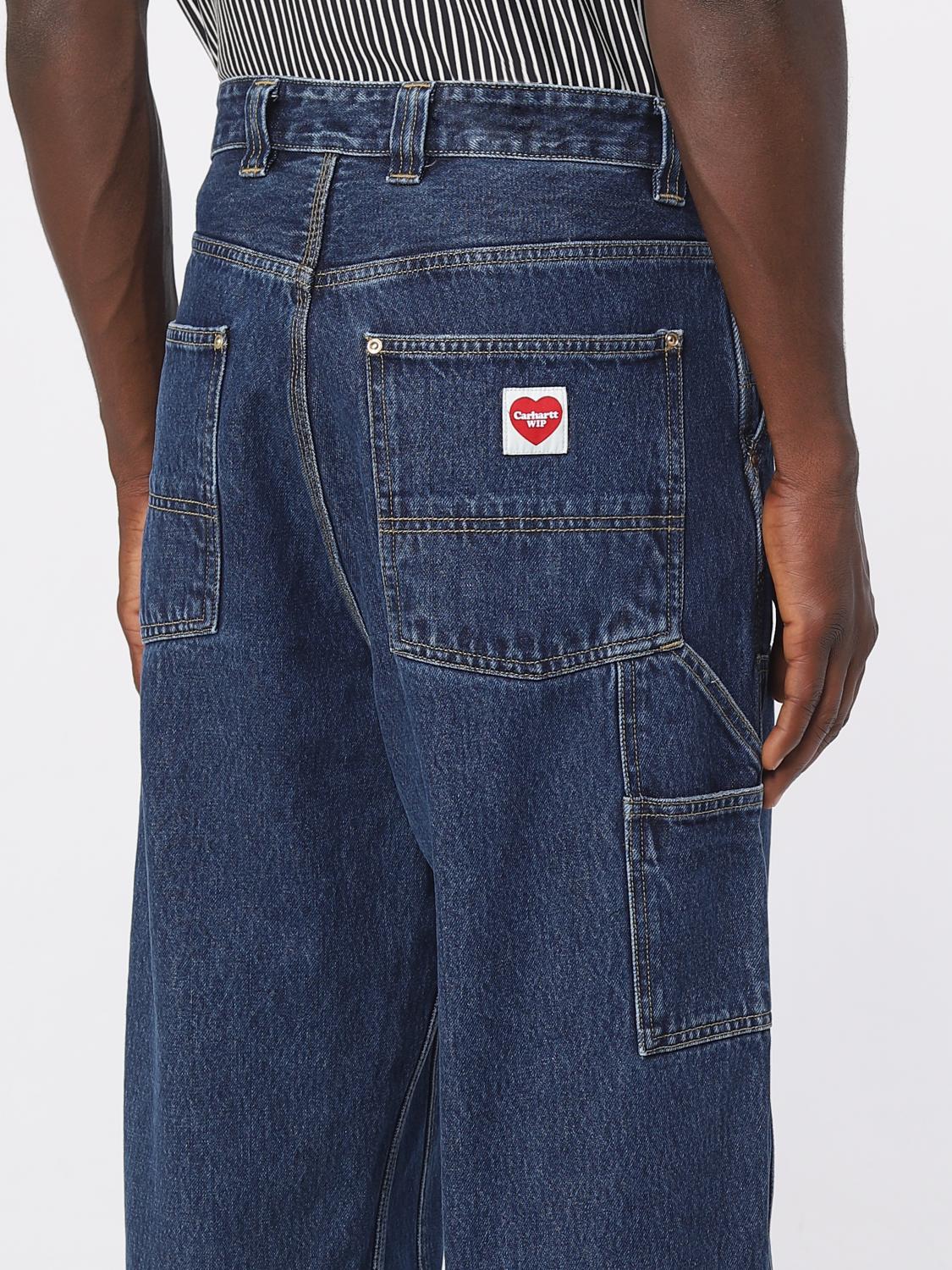 CARHARTT WIP JEANS: Jeans Carhartt Wip in denim, Blue 1 - Img 4