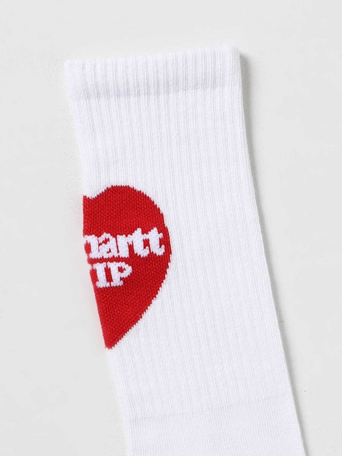 CARHARTT WIP CALZE: Calze Carhartt Wip in cotone stretch, Bianco - Img 2