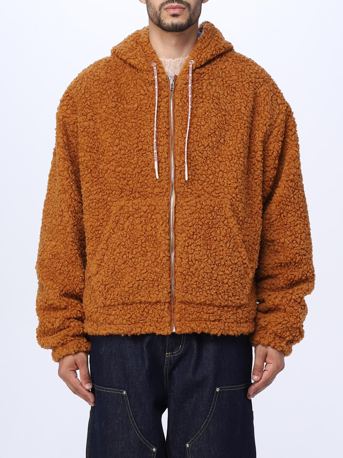 MARNI TEDDY JACKET サイズ52 新品未使用 MARNI: teddy jacket in wool blend - Ocher | Marni jacket