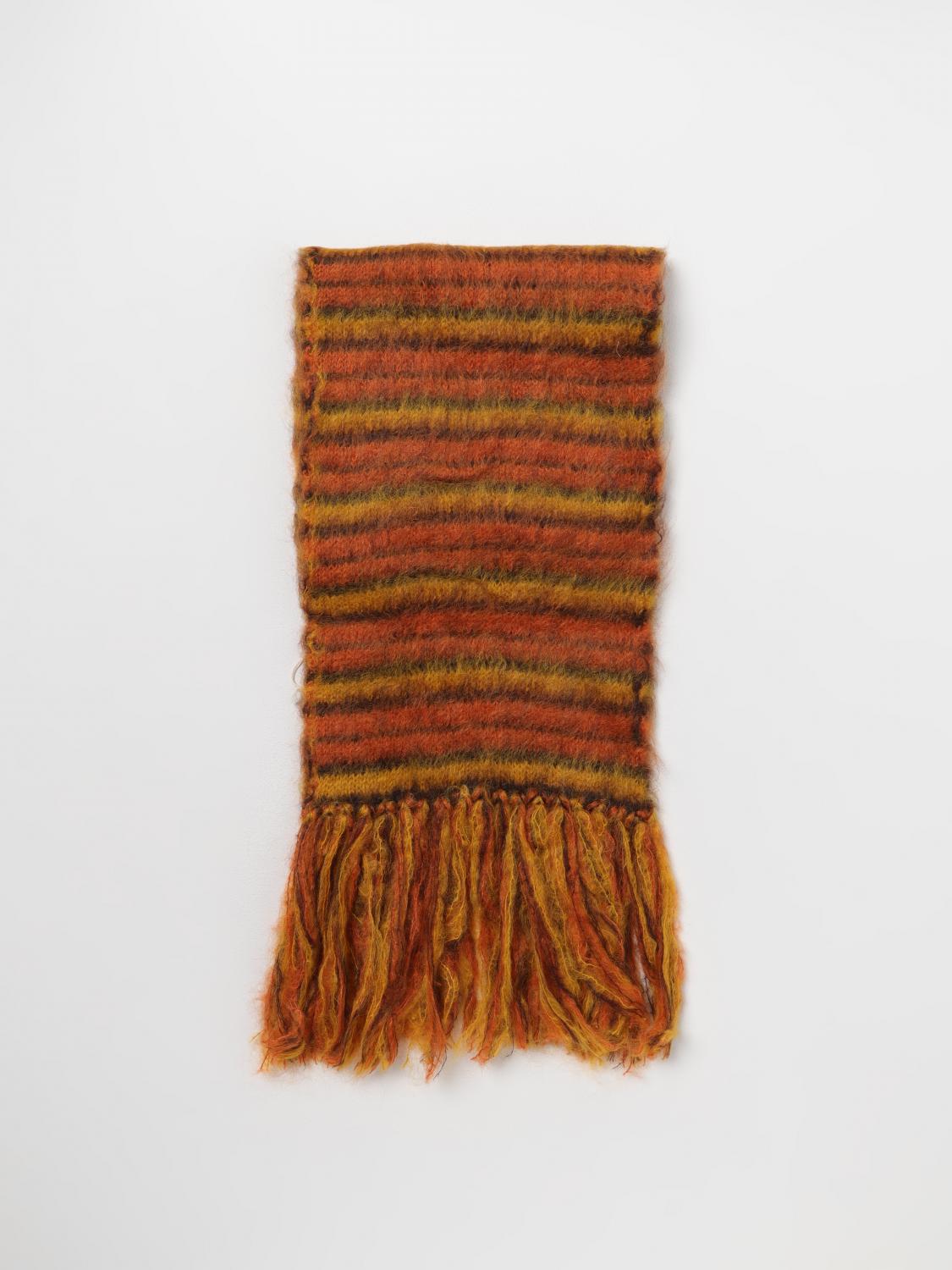 MARNI SCIARPA: Sciarpa Marni in misto mohair e lana, Ocra - Img 1