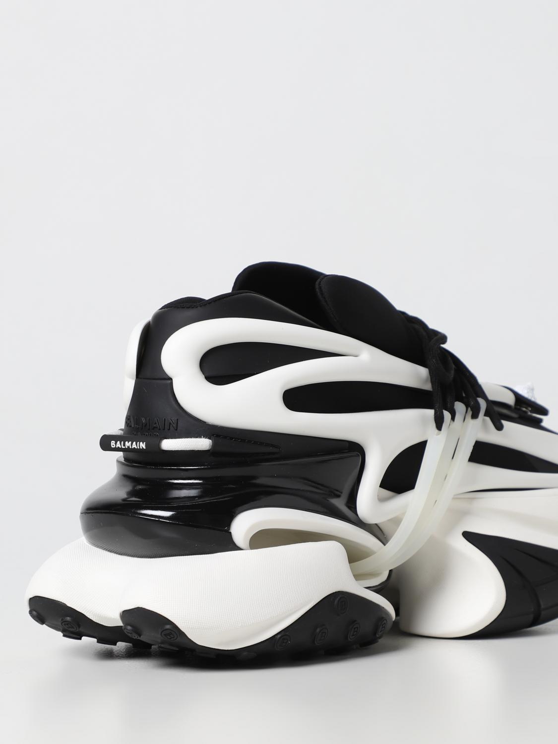 Balmain Unicorn sneakers in neoprene and rubber - Black