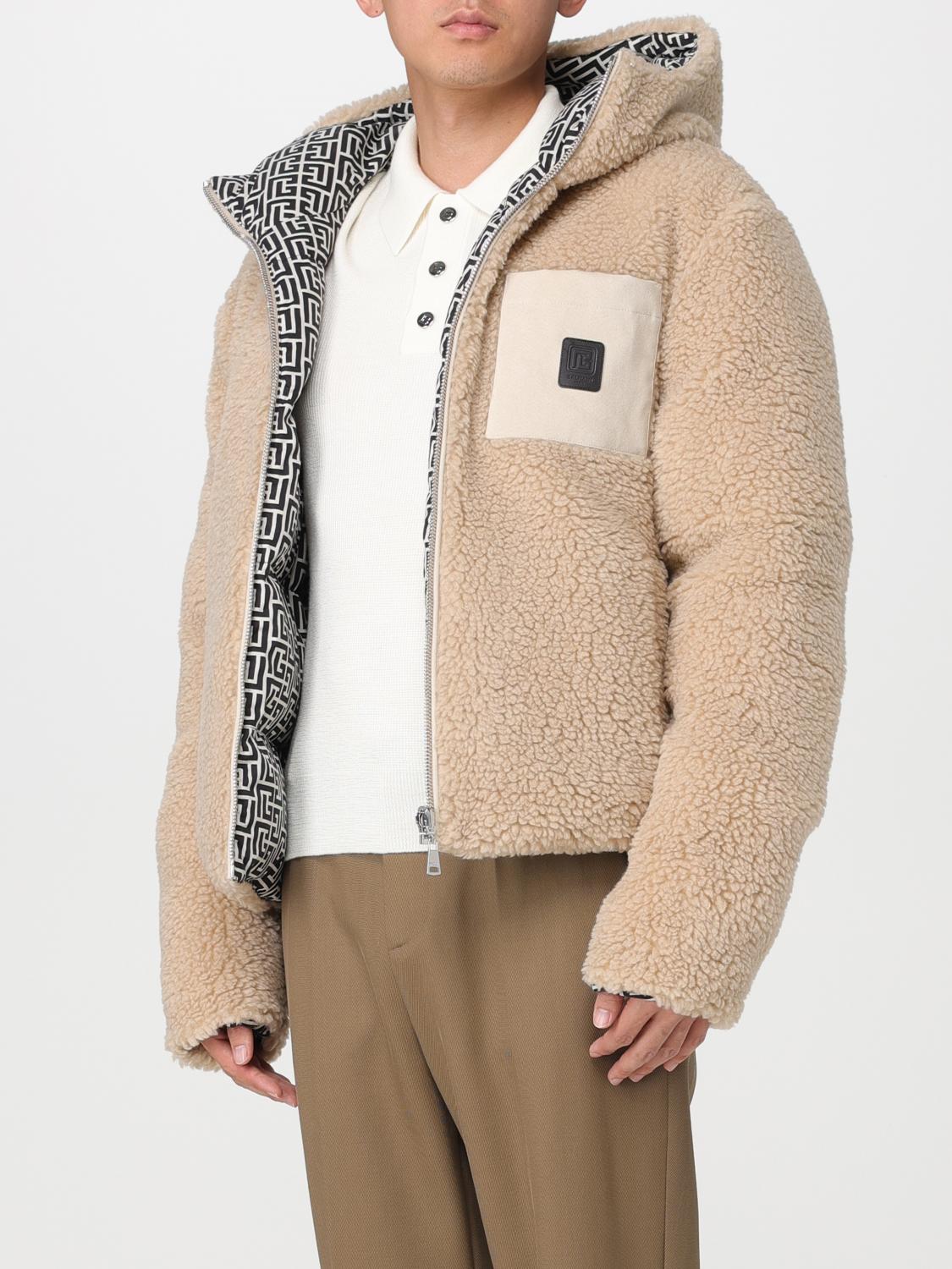 BALMAIN JACKE: Jacke herren Balmain, Yellow Cream - Img 4