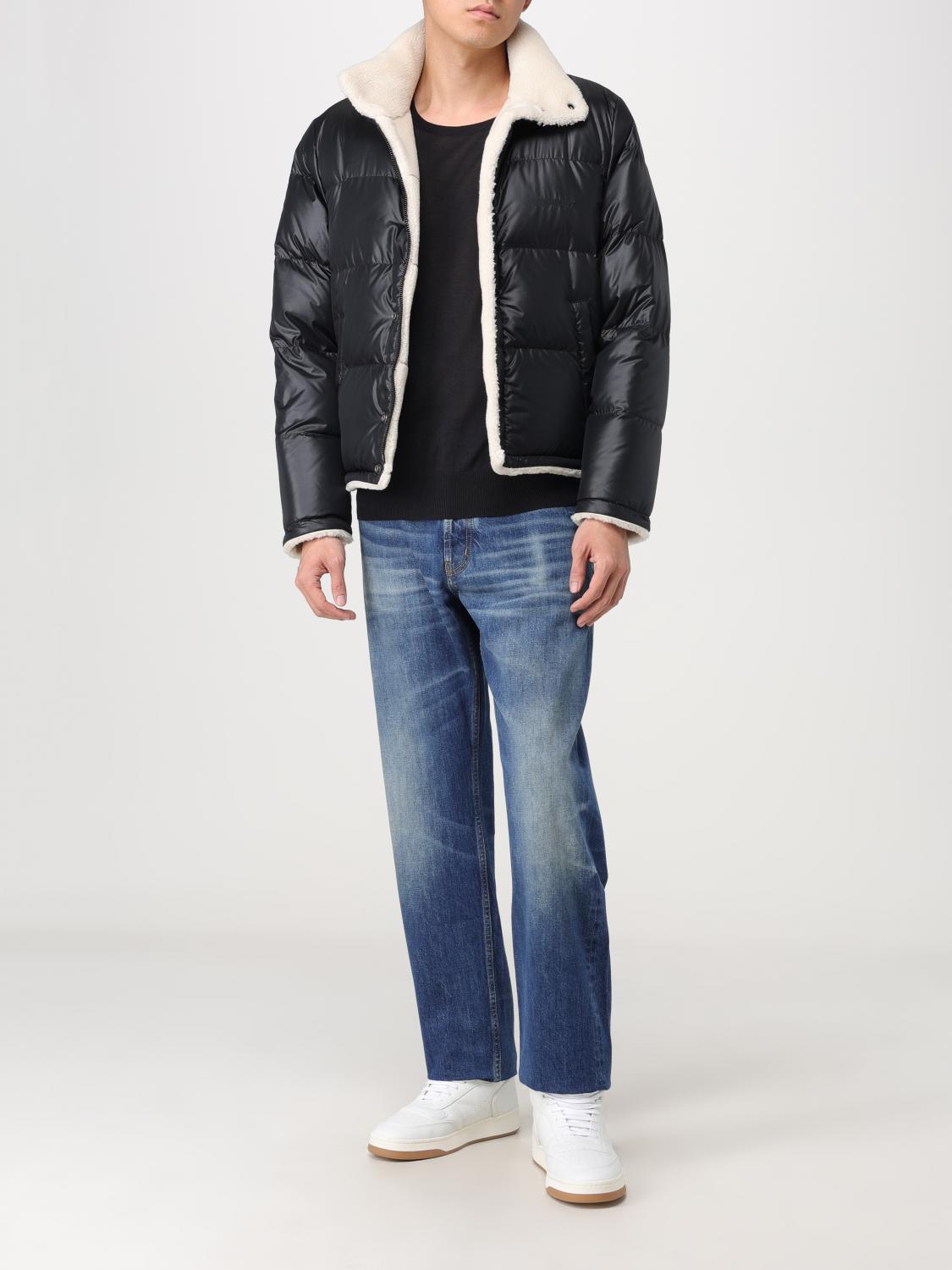 SAINT LAURENT ジャケット: ジャケット メンズ Saint Laurent, ブラック - Img 2