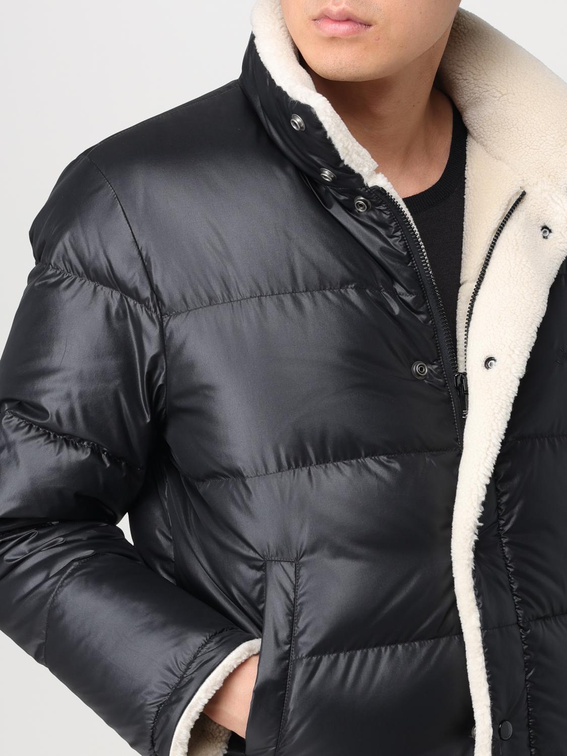 SAINT LAURENT ジャケット: ジャケット メンズ Saint Laurent, ブラック - Img 5
