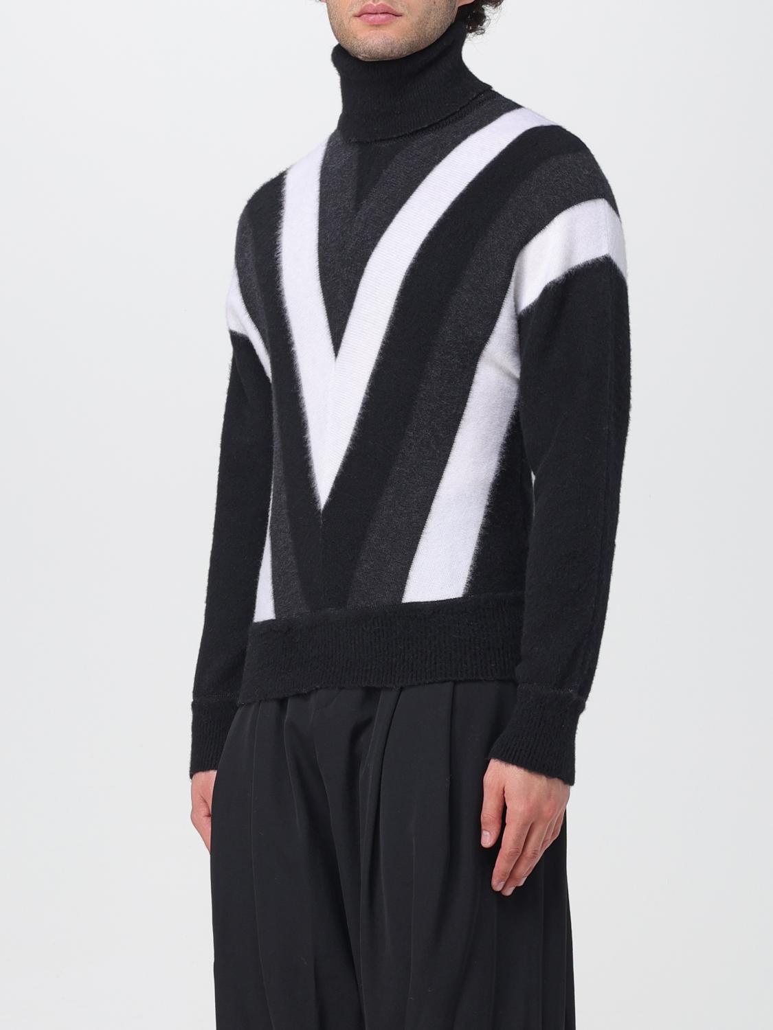 SAINT LAURENT SWEATER: Saint Laurent wool sweater, Black - Img 4