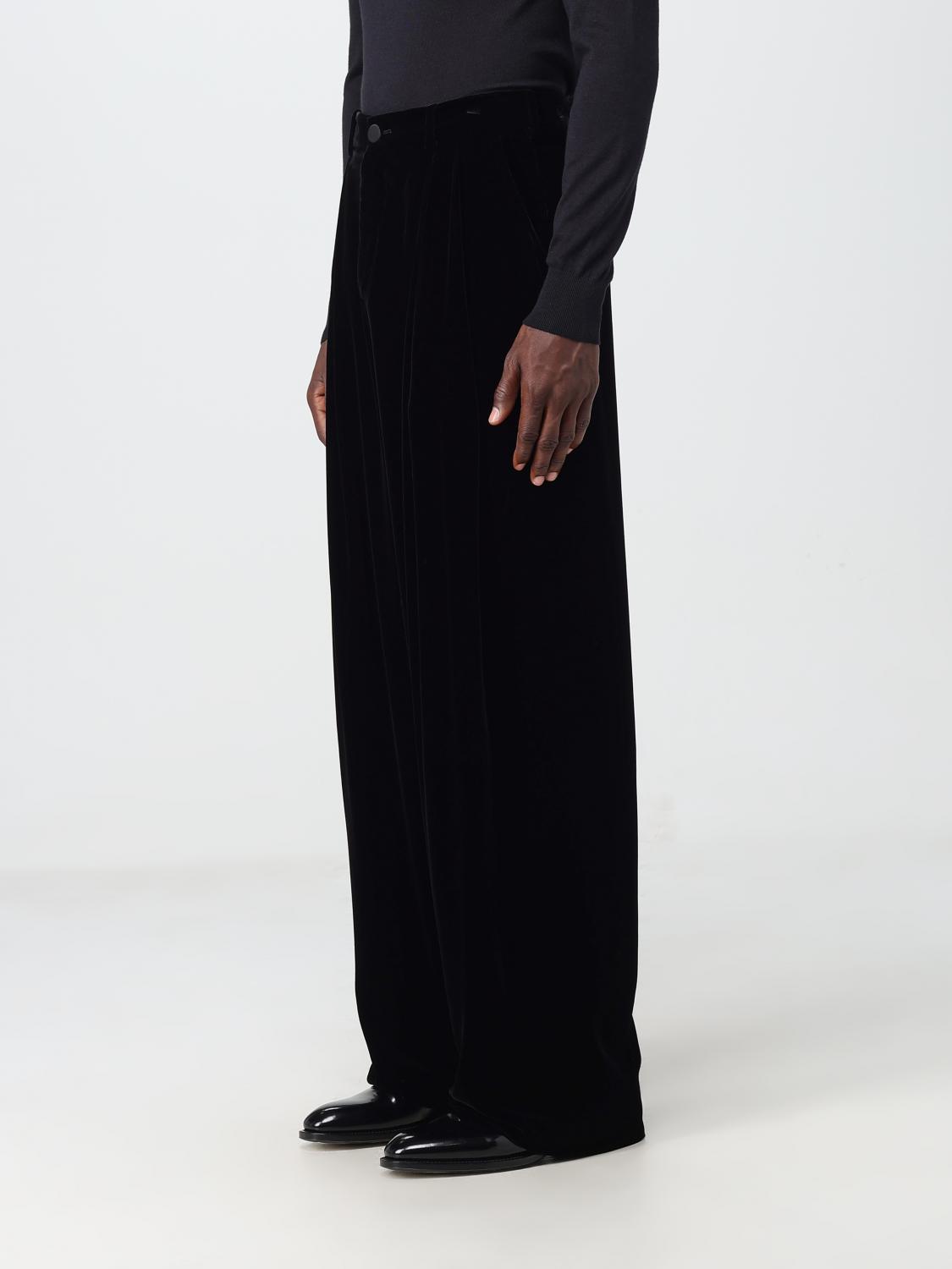 SAINT LAURENT PANTS: Saint Laurent viscose pants, Black - Img 4