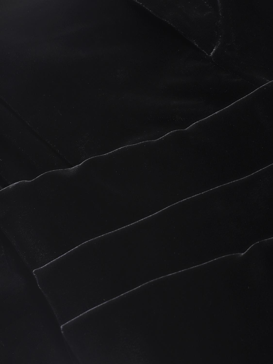 SAINT LAURENT PANTS: Saint Laurent viscose pants, Black - Img 6