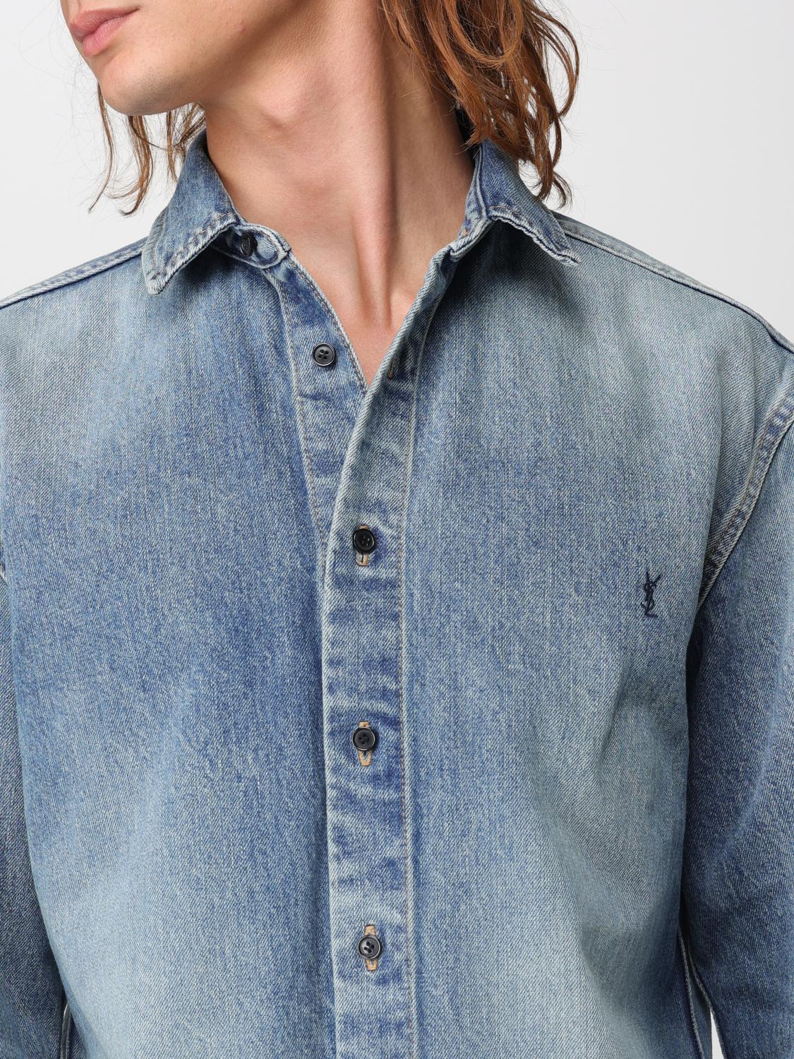 Saint Laurent denim shirt - Denim | 753029Y07JA | GIGLIO.COM