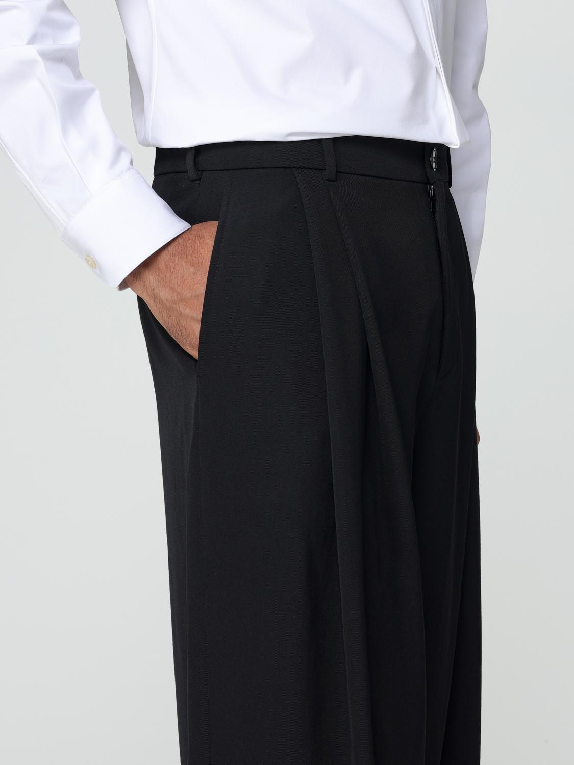 Saint Laurent wool pants - Black | 753467Y1H14 | GIGLIO.COM