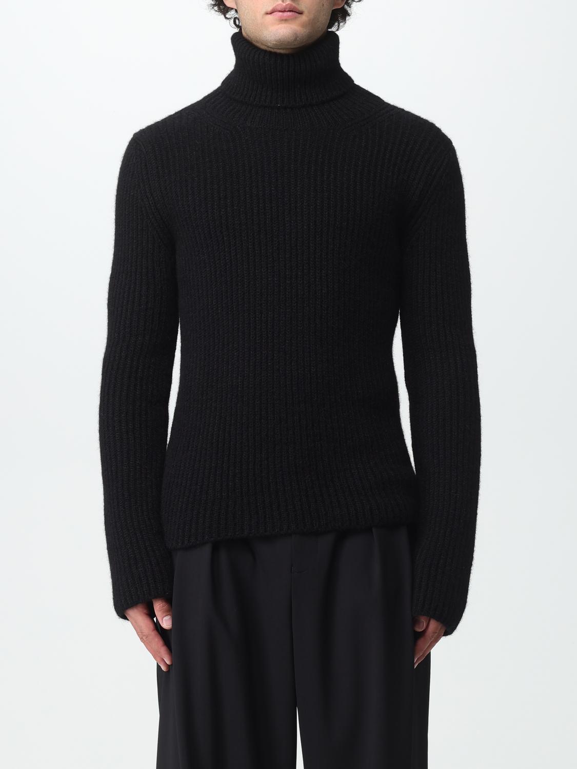 Saint Laurent sweater in Alpaca wool blend - Black | 757034 Y76HZ