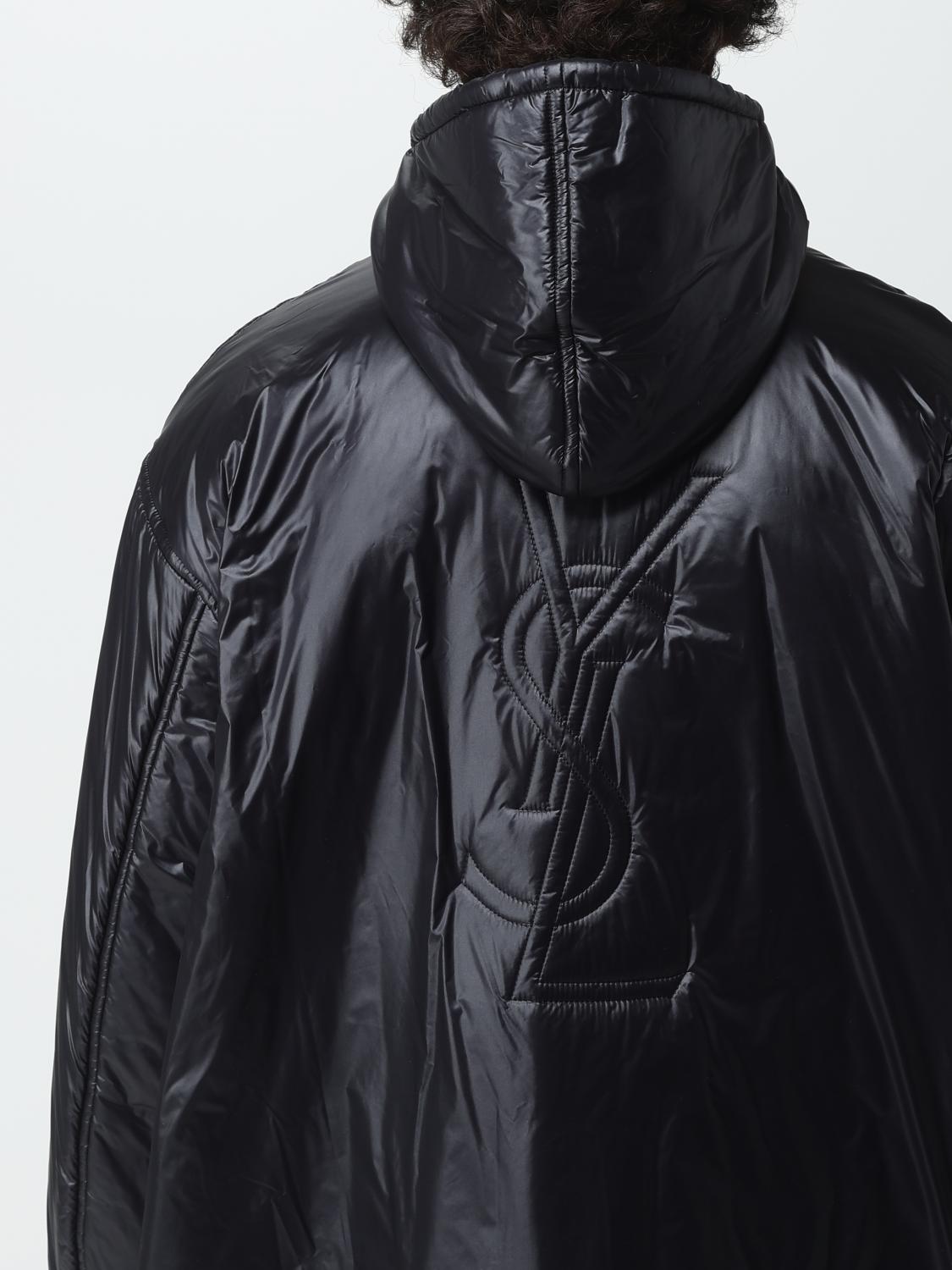 Saint Laurent bomber jacket in padded nylon - Black | 758264Y5F65