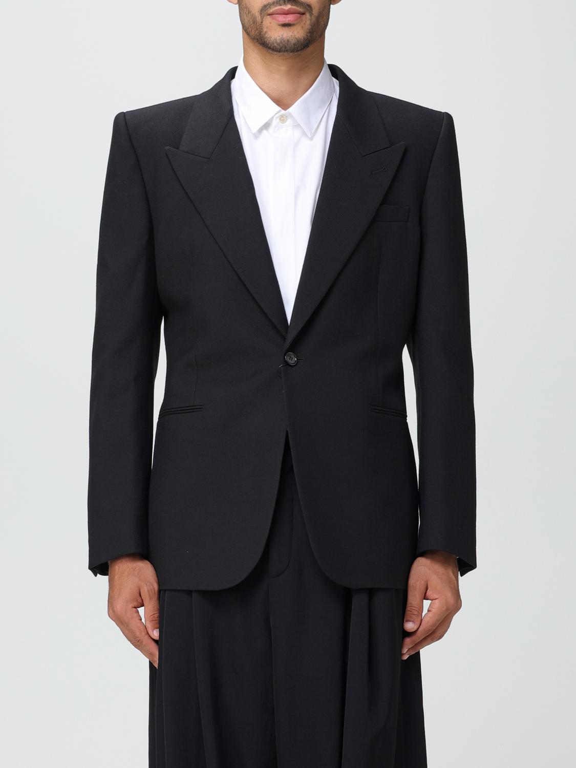 SAINT LAURENT ブラックブレザー Saint Laurent ブレザー メンズ - ブラック | 749451Y7B73 | GIGLIO.COM
